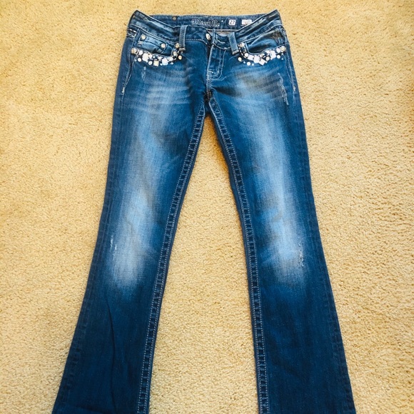 Miss me Jeans size 27X33 - Picture 2 of 8